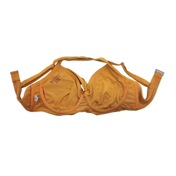Athleta Bikini‎ Top Orange Women's Size 34D/DD - Picture 5 of 9